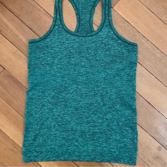 Lululemon Swiftly Tech Racerback Viridian Green/Blk - Picture 5 of 8